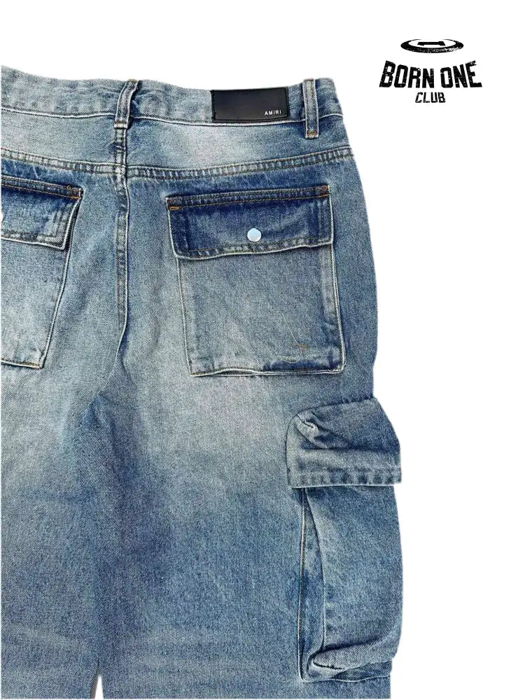 Amiri Cargo Calça Jeans