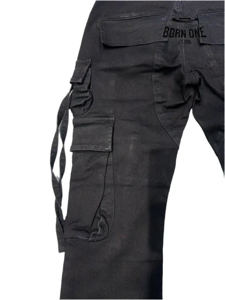Amiri Cargo Calça Jeans Flare