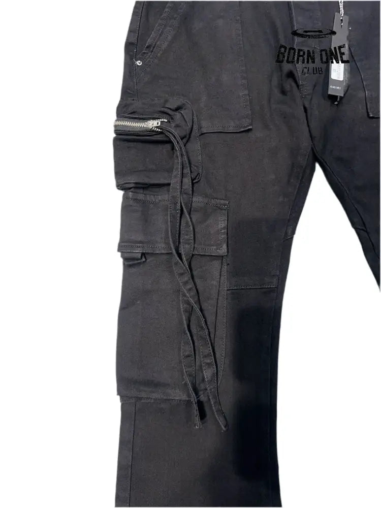 Amiri Cargo Calça Jeans Flare