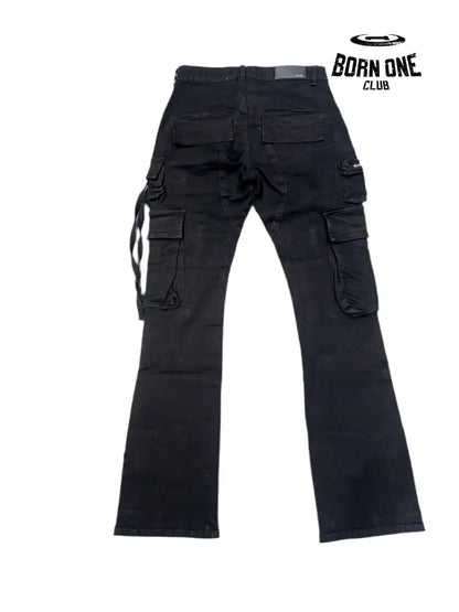 Amiri Cargo Calça Jeans Flare
