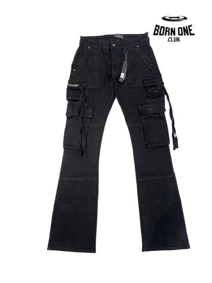 Amiri Cargo Calça Jeans Flare