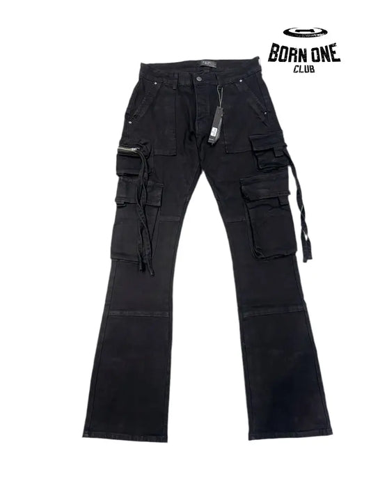 Amiri Cargo Calça Jeans Flare
