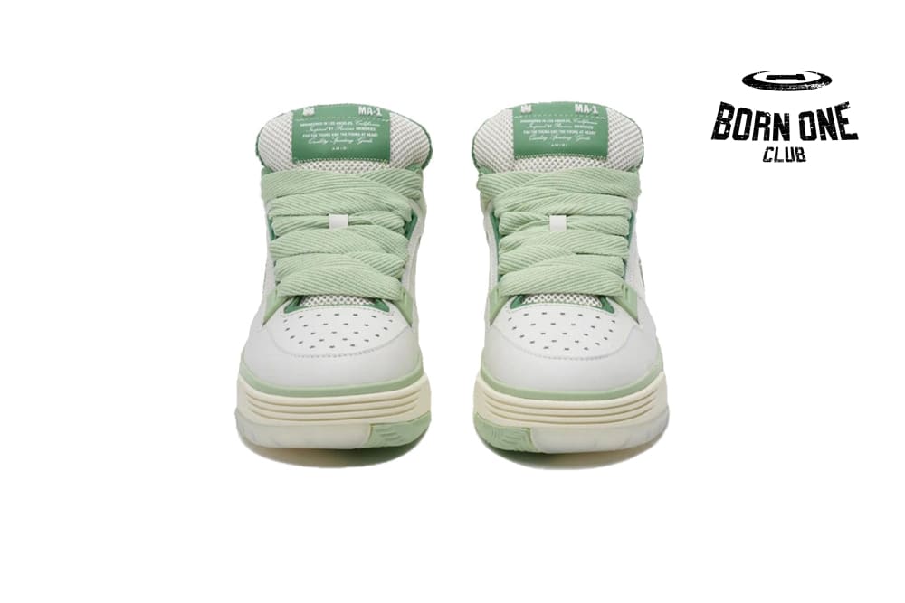 Amiri MA-1 White Green AMFOSR1001-142