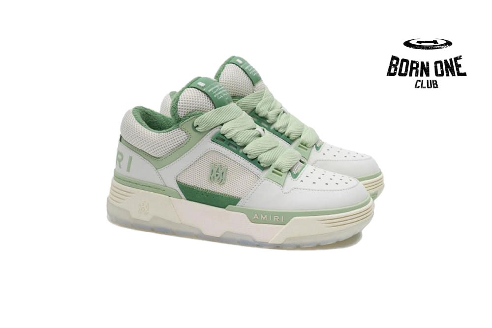 Amiri MA-1 White Green AMFOSR1001-142