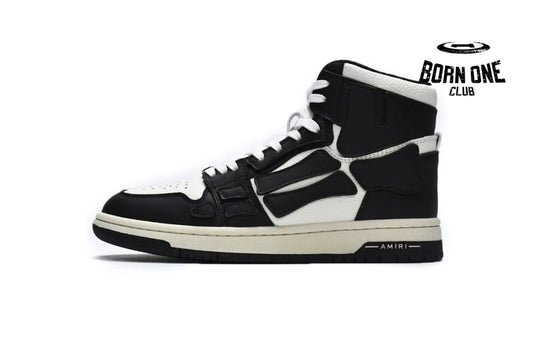Amiri Skel Top Hi Black White 211886M236003
