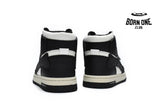 Amiri Skel Top Hi Black White 211886M236003