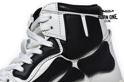 Amiri Skel Top Hi White Black MFS002-111