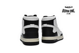 Amiri Skel Top Hi White Black W0F22499NL