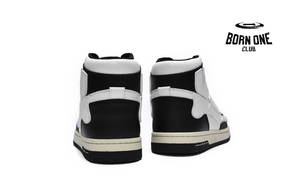 Amiri Skel Top Hi White Black W0F22499NL