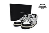 Amiri Skel Top Hi White Black W0F22499NL