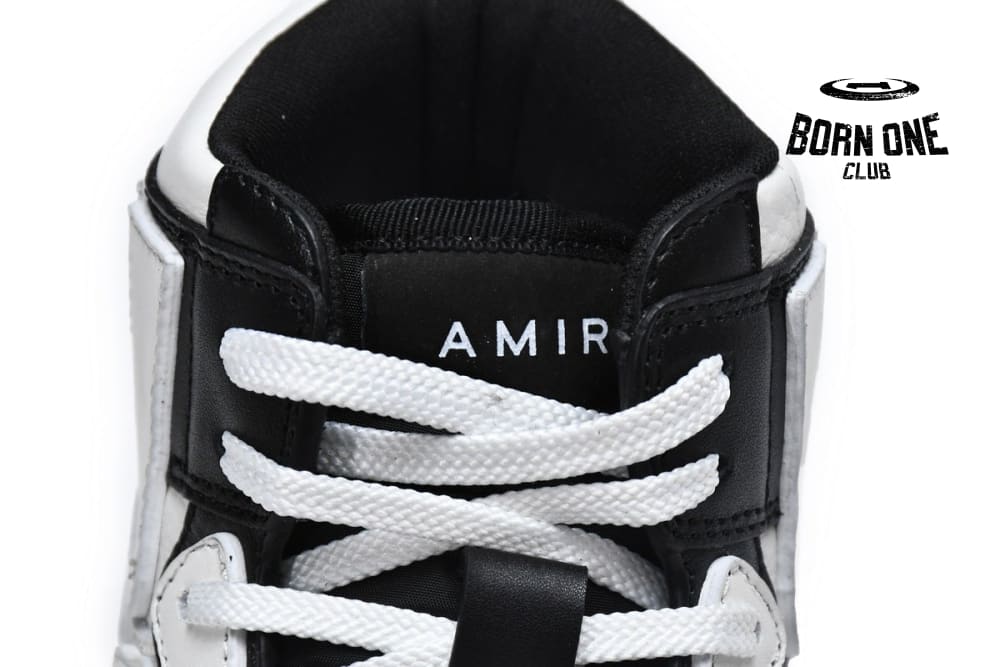Amiri Skel Top Hi White Black W0F22499NL