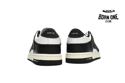 Amiri Skel Top Low Black White 2021 MFS003-004