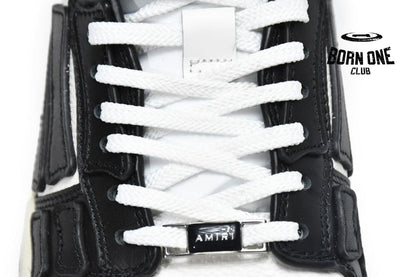 Amiri Skel Top Low Black White 2021 MFS003-004