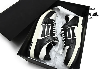 Amiri Skel Top Low Black White 2021 MFS003-004