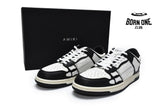 Amiri Skel Top Low Black White MFS003-004