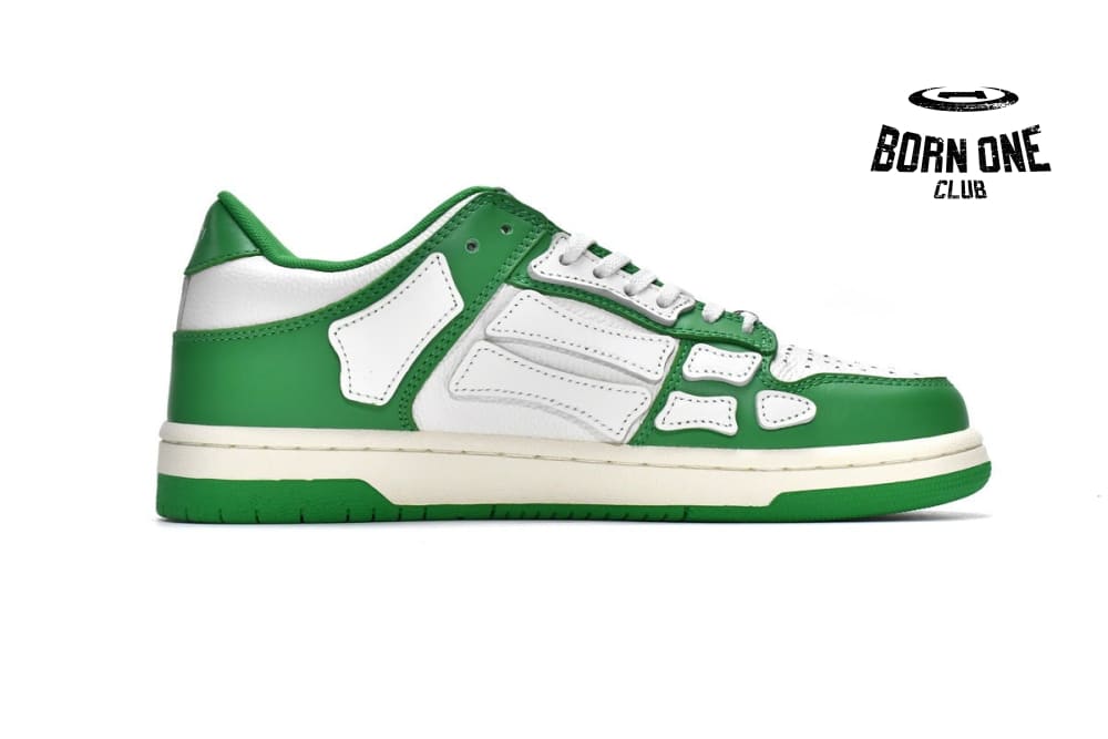 Amiri Skel Top low Top Sneakers White Green