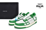 Amiri Skel Top low Top Sneakers White Green