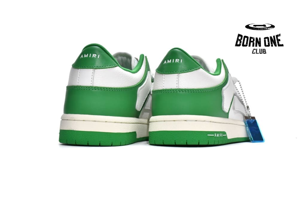 Amiri Skel Top low Top Sneakers White Green