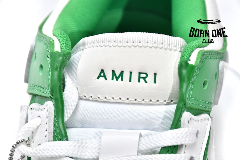 Amiri Skel Top low Top Sneakers White Green