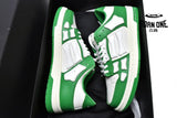 Amiri Skel Top low Top Sneakers White Green
