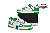 Amiri Skel Top low Top Sneakers White Green