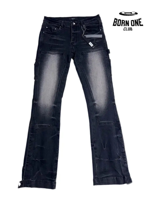Amiri Vibe Jeans Black Calça Flare