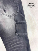 Amiri Vibe Jeans Black Calça Flare