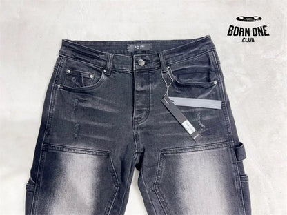Amiri Vibe Jeans Black Calça Flare