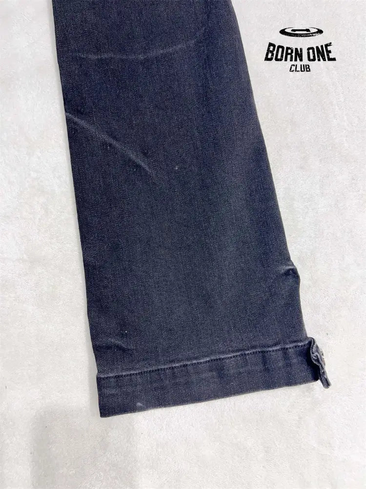 Amiri Vibe Jeans Black Calça Flare