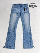 Amiri Vibe Jeans Blue Calça Jeans Flare