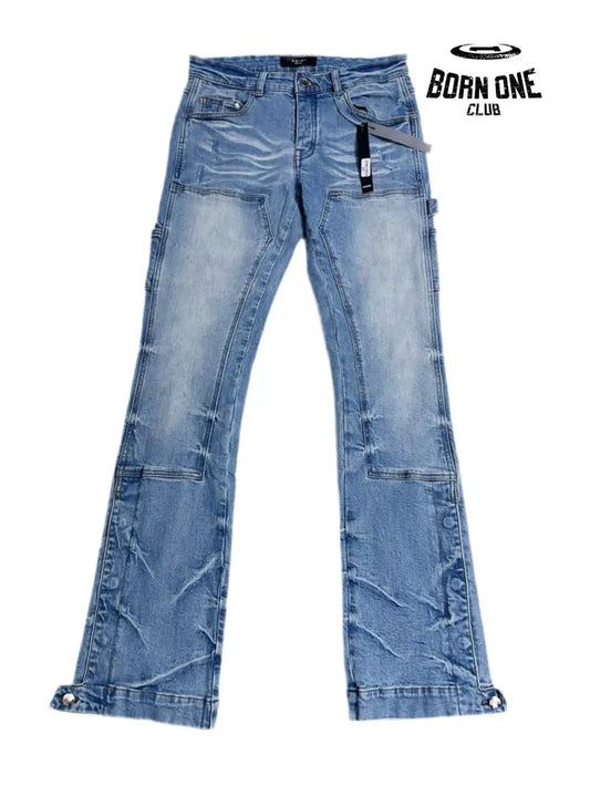 Amiri Vibe Jeans Blue Calça Jeans Flare