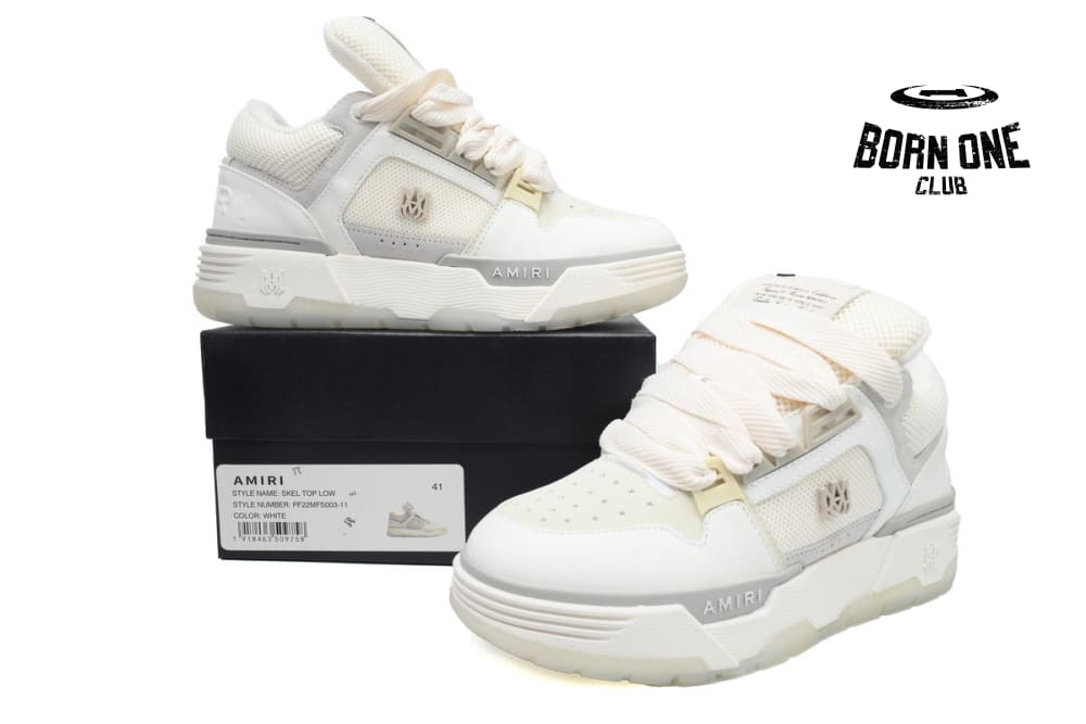 AMIRI White Gray WFS012-271