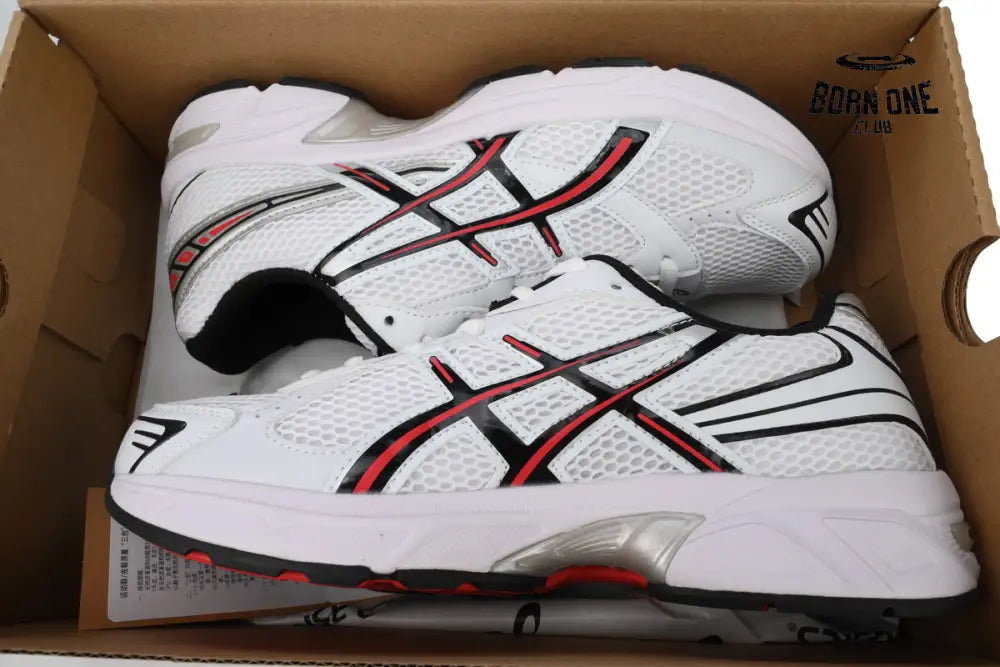 ASICS Gel-1130 White Electric Red