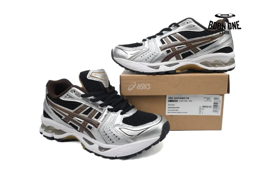 ASICS Gel-Kayano 14 Black Coffee Silver