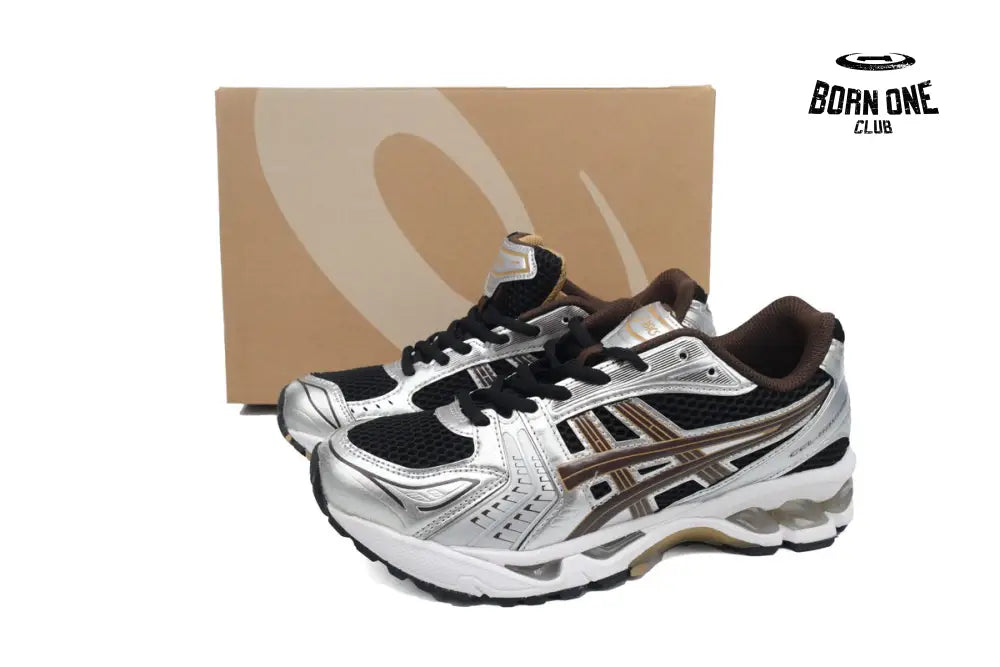 ASICS Gel-Kayano 14 Black Coffee Silver