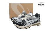 ASICS Gel-Kayano 14 Black Glacier Grey Silver
