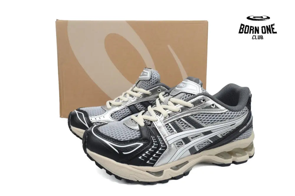 ASICS Gel-Kayano 14 Black Glacier Grey Silver