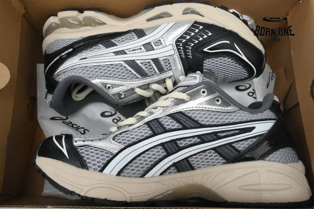 ASICS Gel-Kayano 14 Black Glacier Grey Silver