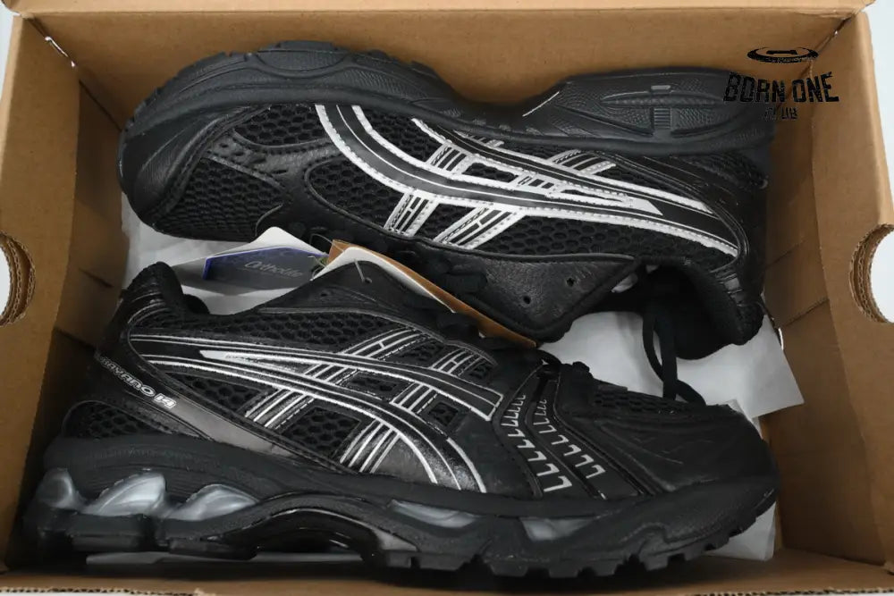ASICS Gel-Kayano 14 Black Pure Silver