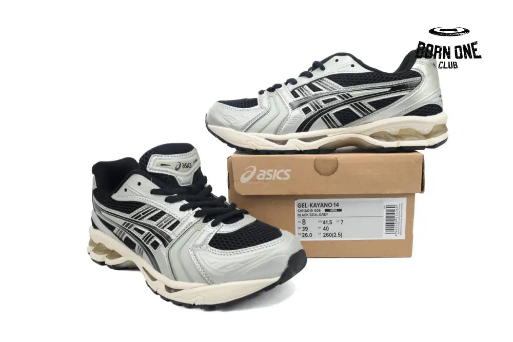 Asics Gel Kayano 14 ’Black Seal Grey’