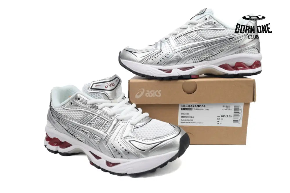 ASICS Gel-Kayano 14 White Pure Silver