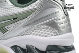 ASICS Gel-Kayano 14 White Pure Silver Slate Grey Sage