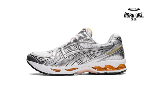 ASICS Gel-Kayano 14 White Pure Sliver Orange