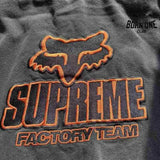 Jaqueta Supreme x Fox Racing Hooded Work Black
