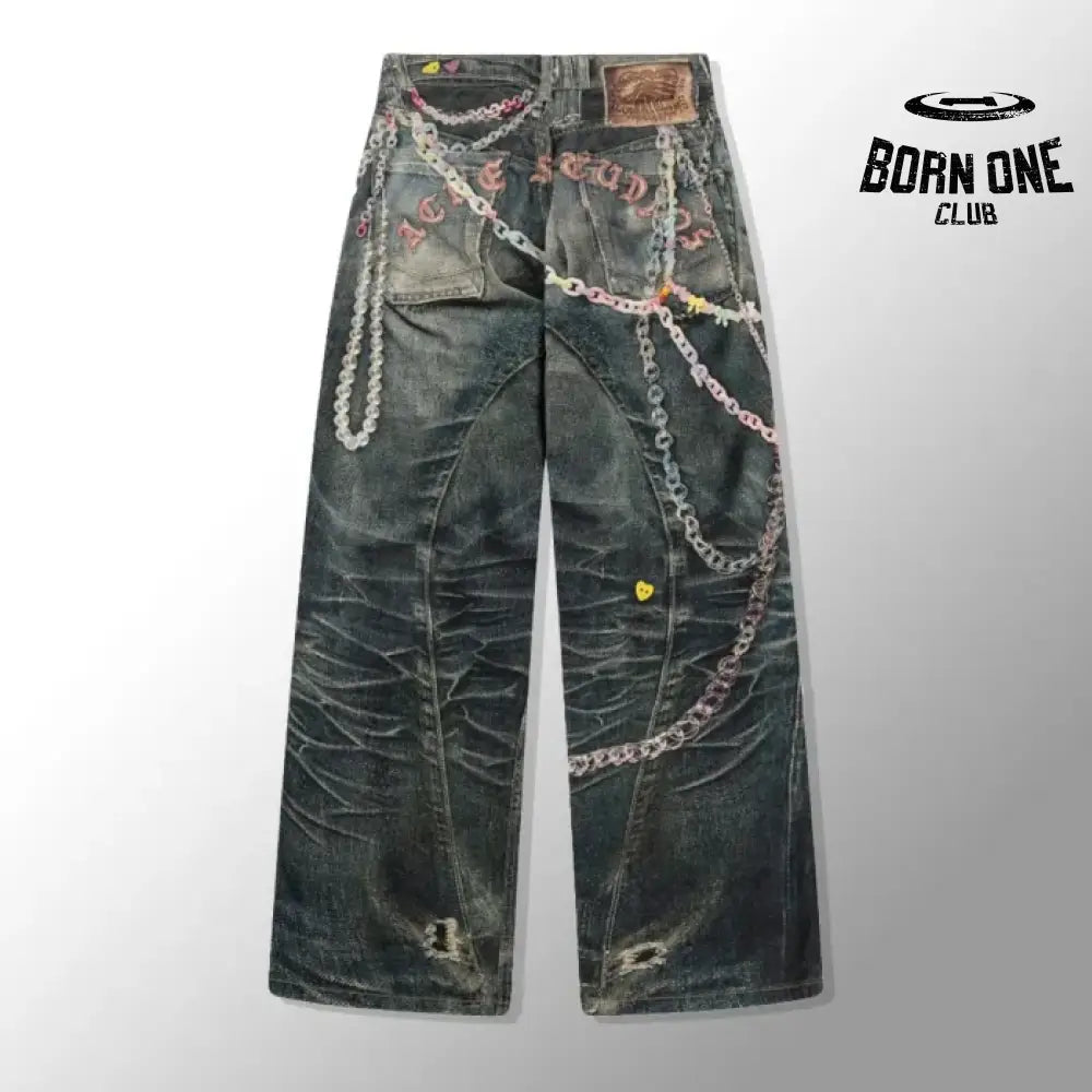 Acne Studios Calça Jeans