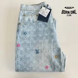 Calça Louis Vuitton by Tyler, the Creator Monogram Denim