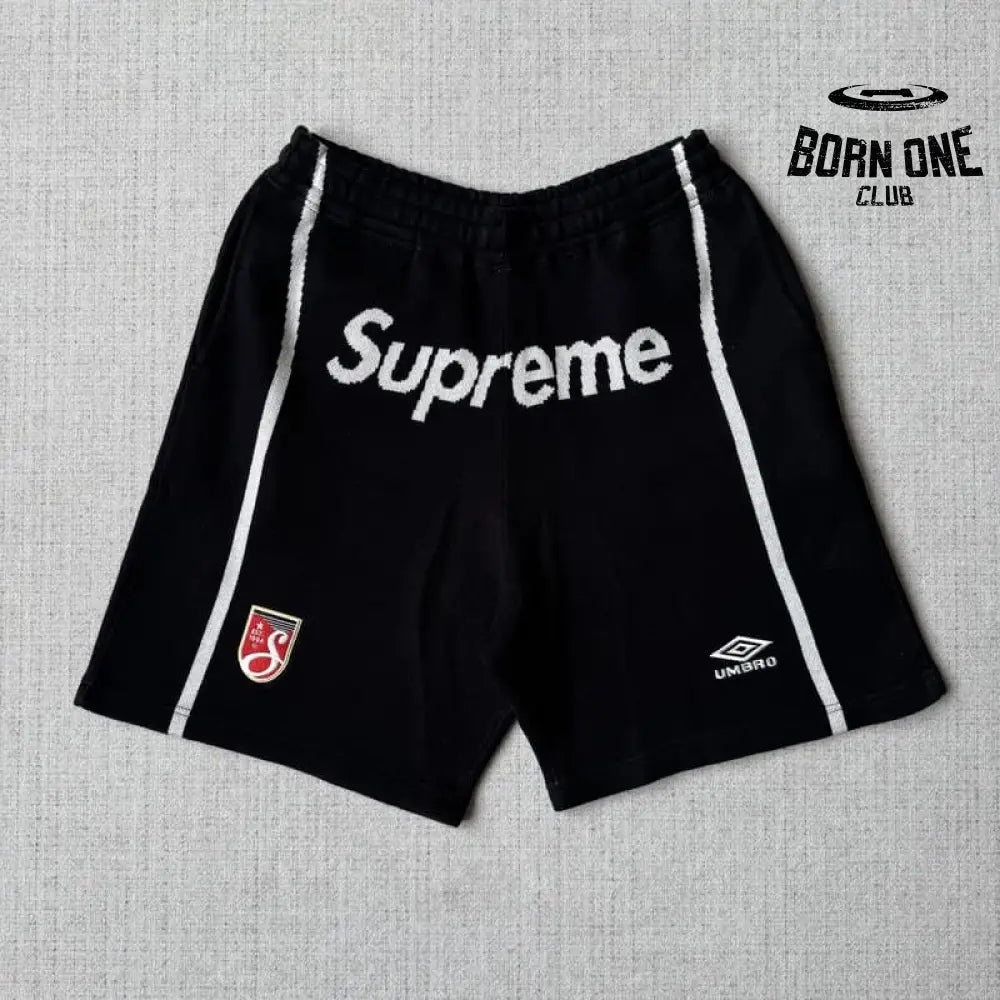 Conjunto Supreme x Umbro Zíper Black