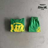 Conjunto Team Syna Hood Twinset Green