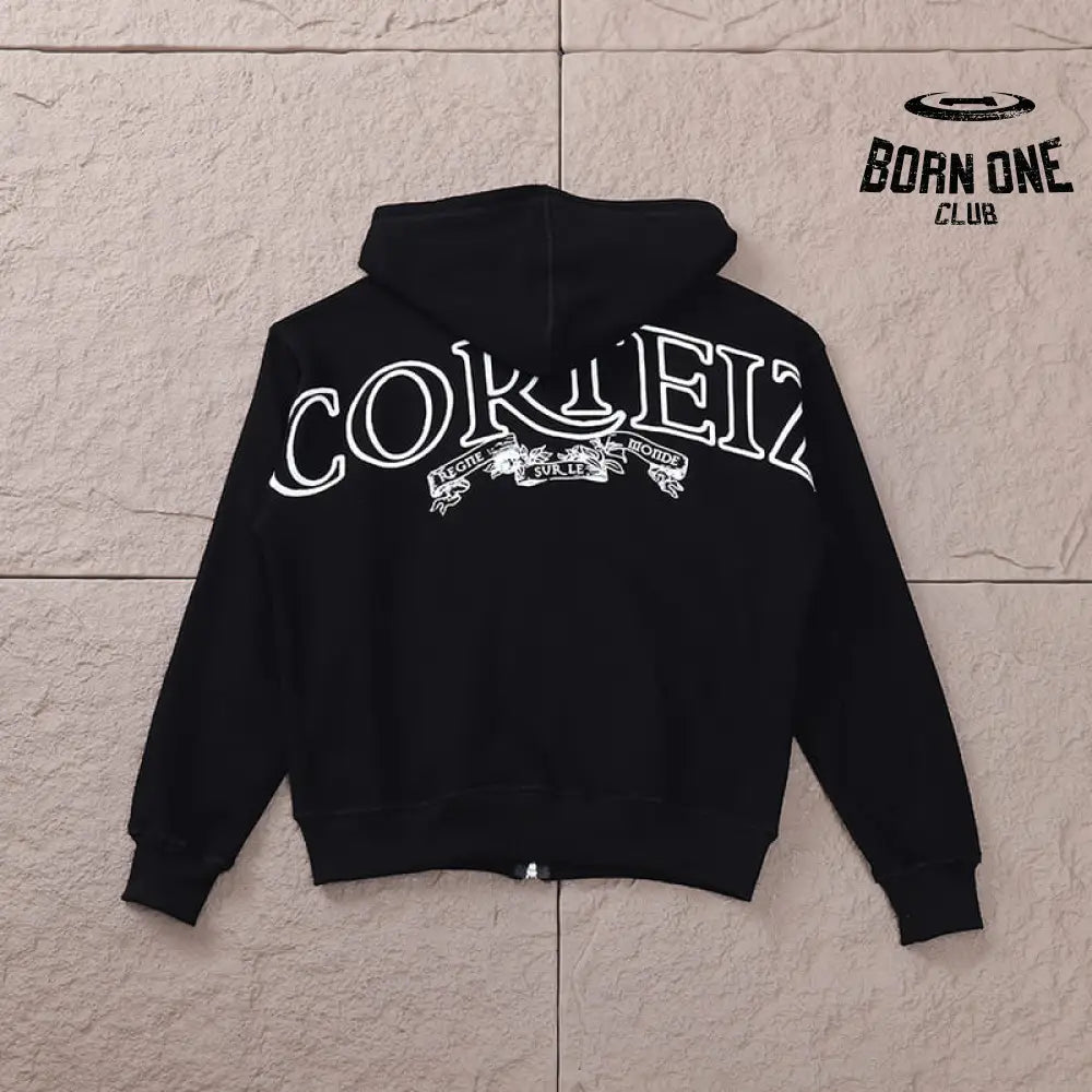 Conjunto Corteiz Superior Royale Preto/Branco