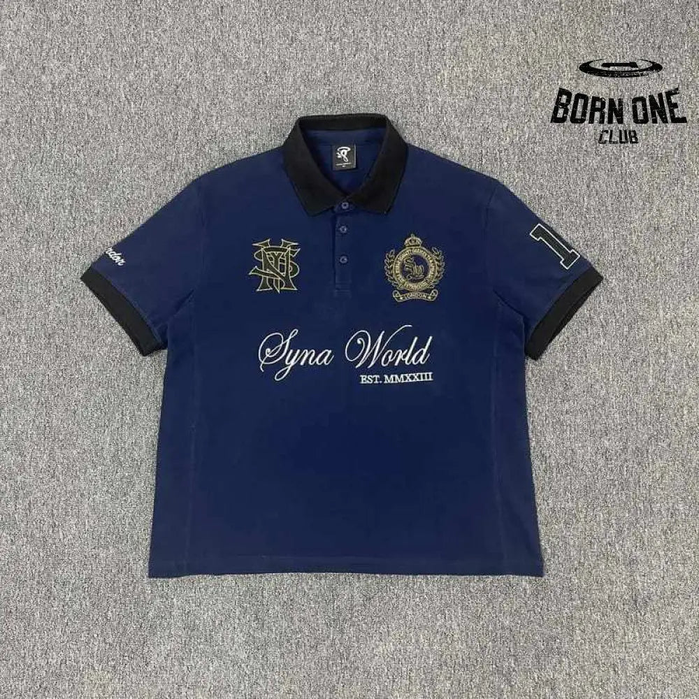 Camiseta Syna World London Polo Azul